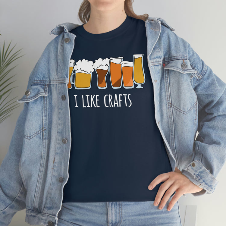 Humorous Ale Barley Alcoholic Beverages Drinking Hilarious Malt Brewery Lover Men Women T Shirt Unisex Heavy Cotton Tee