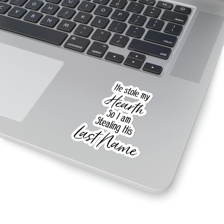 Sticker Decal Humorous Sentimental Grooms Sarcastic Statements Line Pun Hilarious Excited Bride Meaningful Sayings