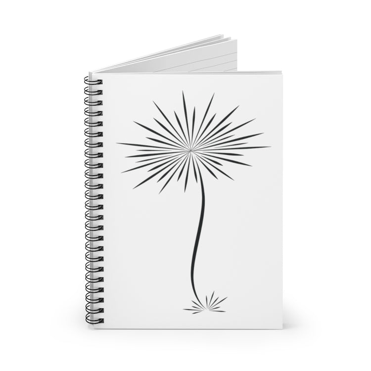 Spiral Notebook  Hilarious Flower Springtime Flowering Horticulture Vintage Hilarious Planting