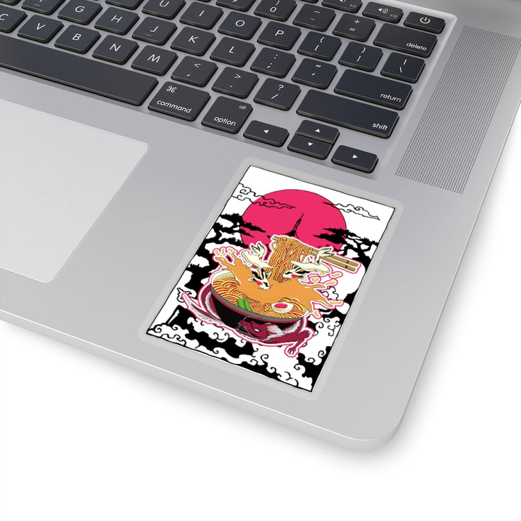 Sticker Decal Novelty Udon Noodle Nigiri Nachos Japanese Foods Enthusiast Hilarious Hot Broth Stickers For Laptop Car
