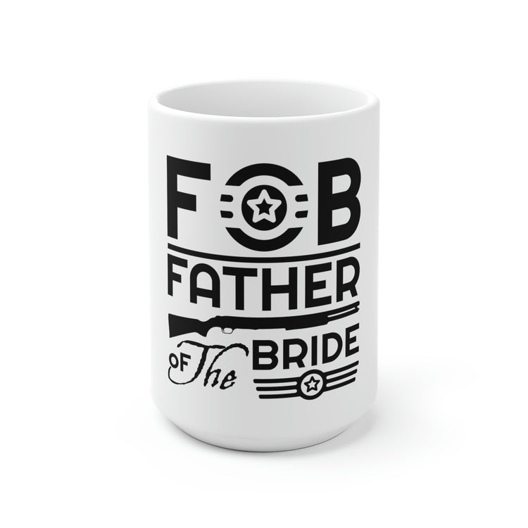 White Ceramic Mug Hilarious Americas Fourth Festivities Lips Vintage Graphic  Humorous Bride Dads  Engagement