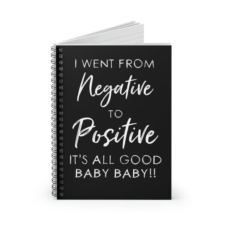 Spiral Notebook Humorous Expecting Parents Exciting Sarcastic Hilarious Childbearing Sayings Sarcasm Gag Line