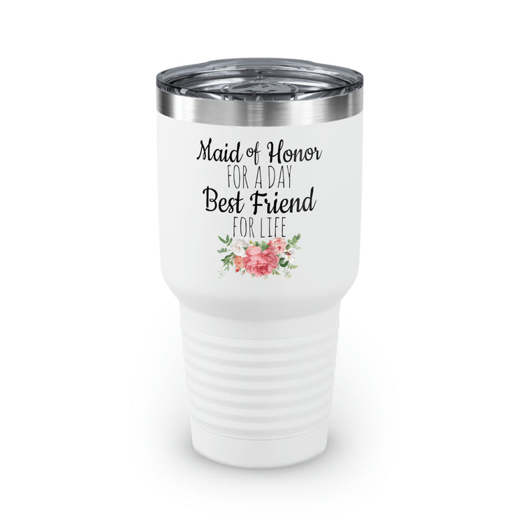 30oz Tumbler Stainless Steel Colors Humorous Bridal Besties Wedding Festivities Motivational Bridesmaids Appreciation