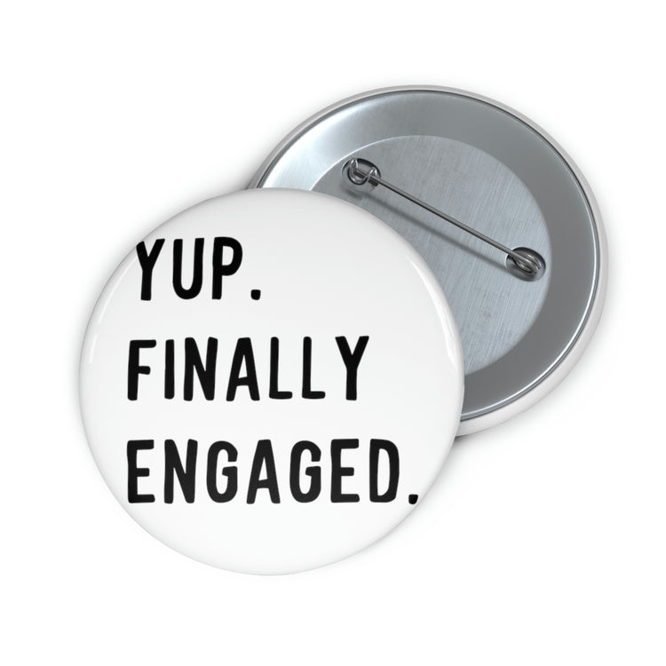 Humorous Pinback Button Pin Badge Matrimonial Engagements Sarcastic  Proposal Gatherings Sayings Mockeries Pun