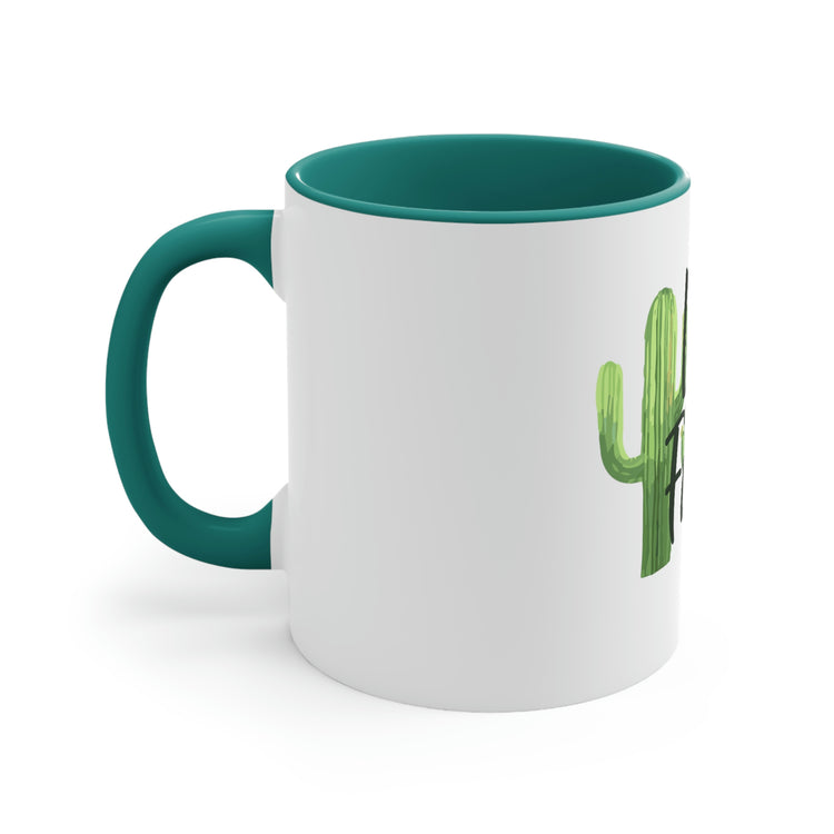 11oz Accent Coffee Mug Colors Funny Engagement Vacations Cactus Sarcastic Mexico Wedding Party Bridal Spanish Bride