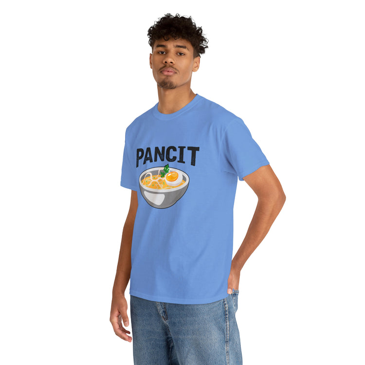 Shirt Funny Pancit Filipinos Dining Cuisine Asian Noodle Pasta Dishes Healthy delicacies T-Shirt Unisex Heavy Cotton Tee