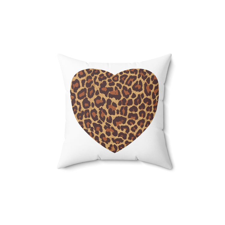 Proud Zoo Keeper Cheetah Wilderness Cat Spun Polyester Square Pillow