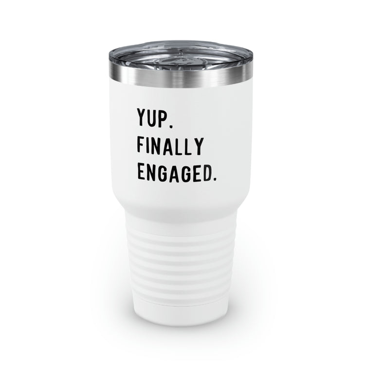 30oz Tumbler Stainless Steel Colors Humorous Matrimonial Engagements Novelty Proposal Gatherings Saying Mockeries Pun