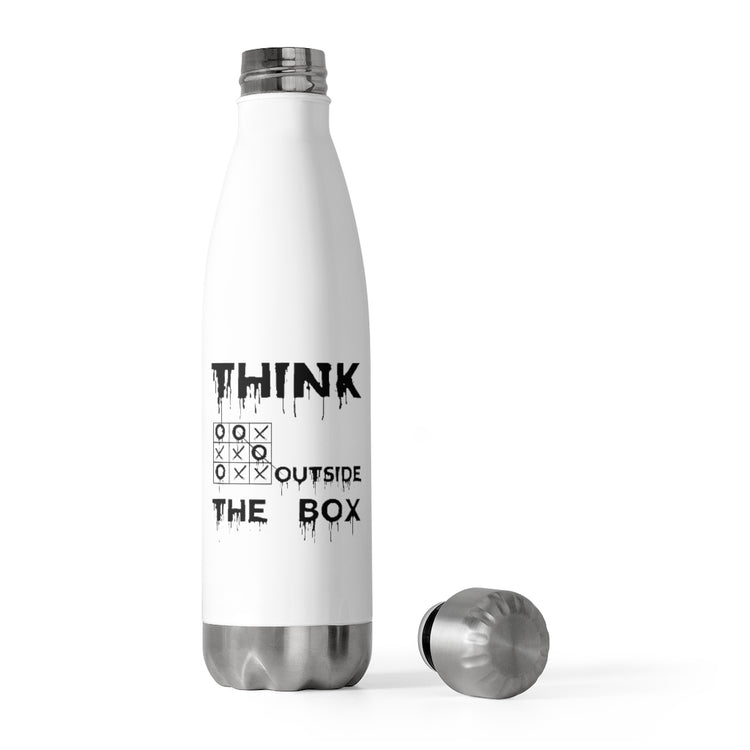 20oz Insulated Bottle Funny Geeky Coders Mockery Illustration Compiler Games Pun Hilarious Thinking