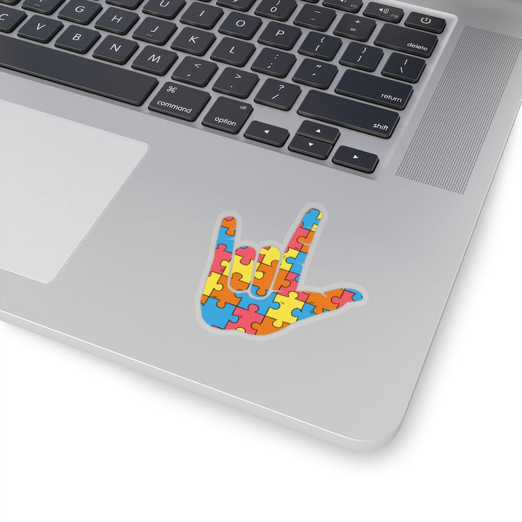 Sticker Decal Humorous Hand Signal Neurodiverse Neurodiversity Enthusiast Novelty Stickers For Laptop Car