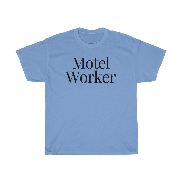 Humorous Motels Worker Hotel Room Lodge Hostel Enthusiast Novelty Accommodation