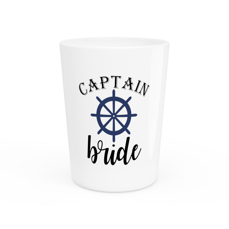 Shot Glass Party Ceramic Tequila irst Mate Captain Bride Party Crew Bridal Party | Bridesmaid Proposal | Bridal Shower