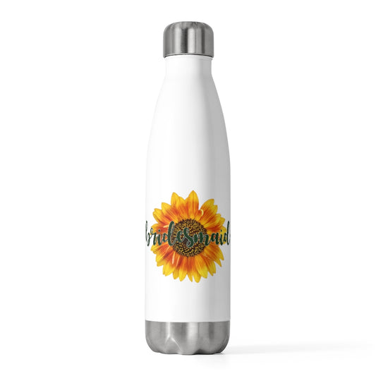 20oz Insulated Bottle Bridesmaid Sunflower