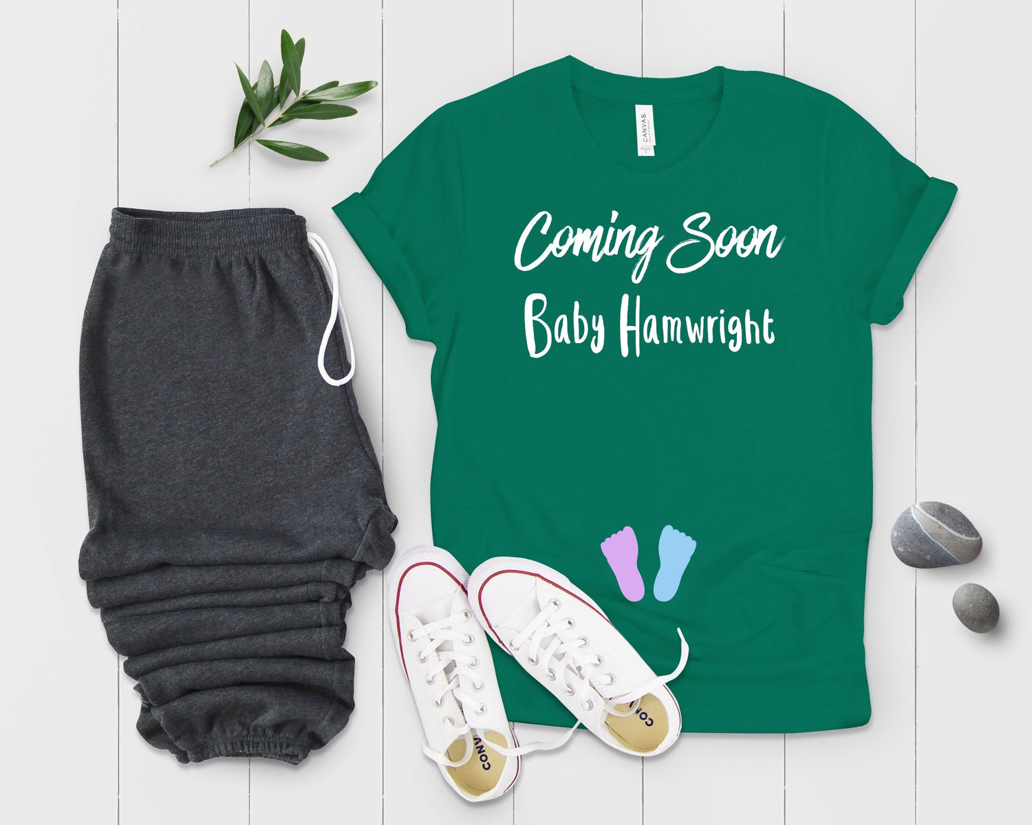 Coming Soon Custom Baby Bump Shirt - Teegarb