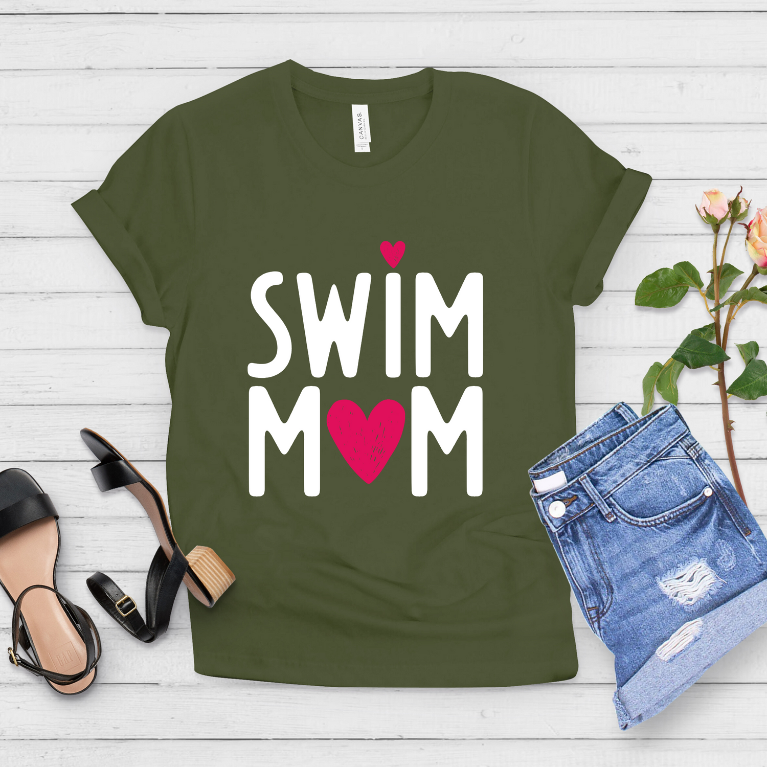 Swim Mom Funny Swimmer Shirt - Teegarb