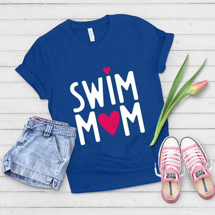 Swim Mom Funny Swimmer Shirt - Teegarb