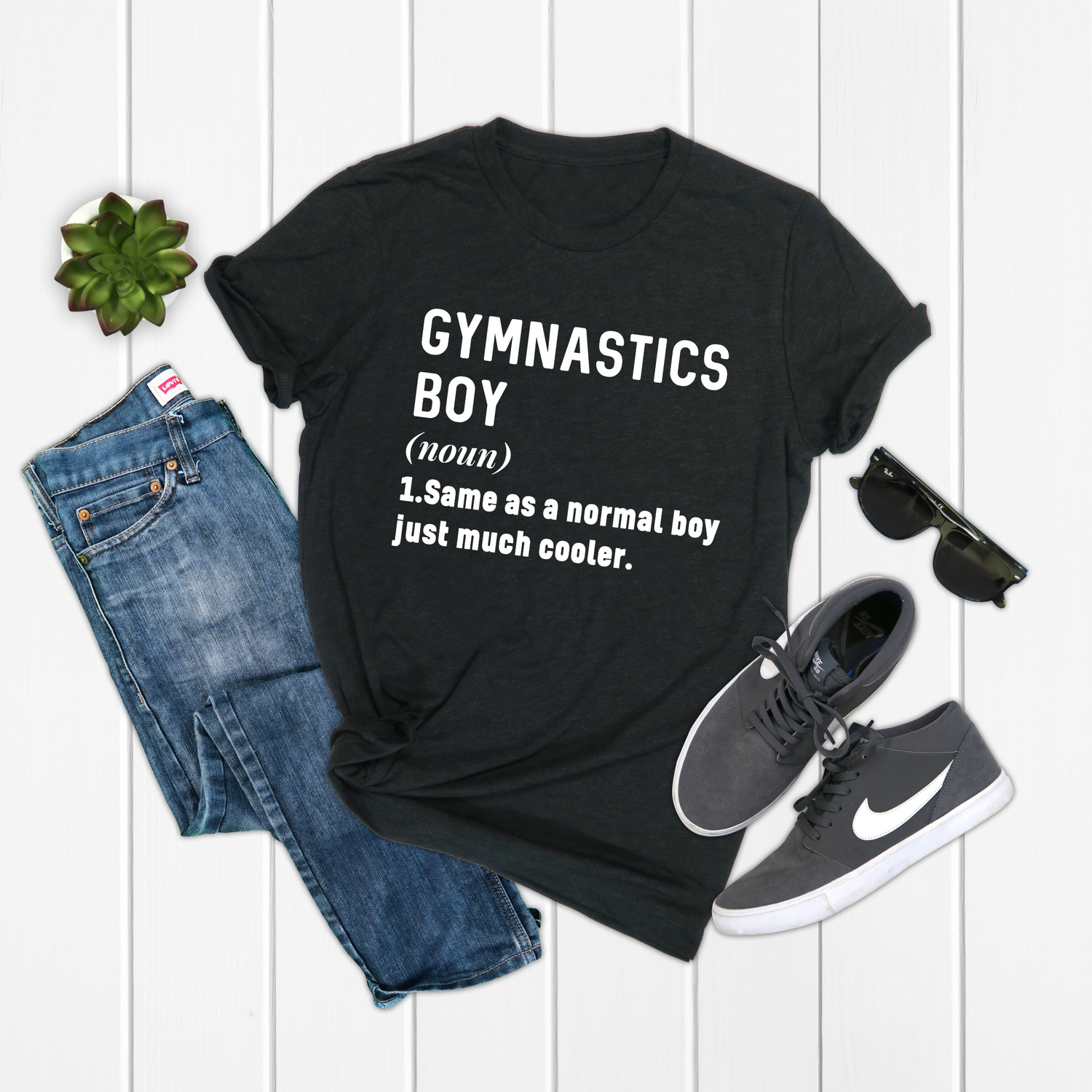 Gymnastics Boy Definition Shirt - Teegarb