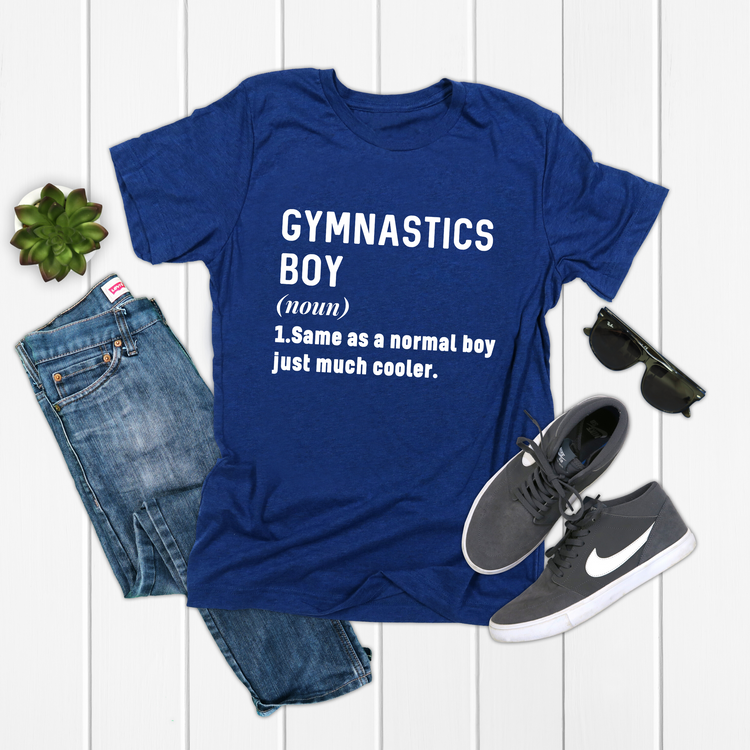 Gymnastics Boy Definition Shirt - Teegarb