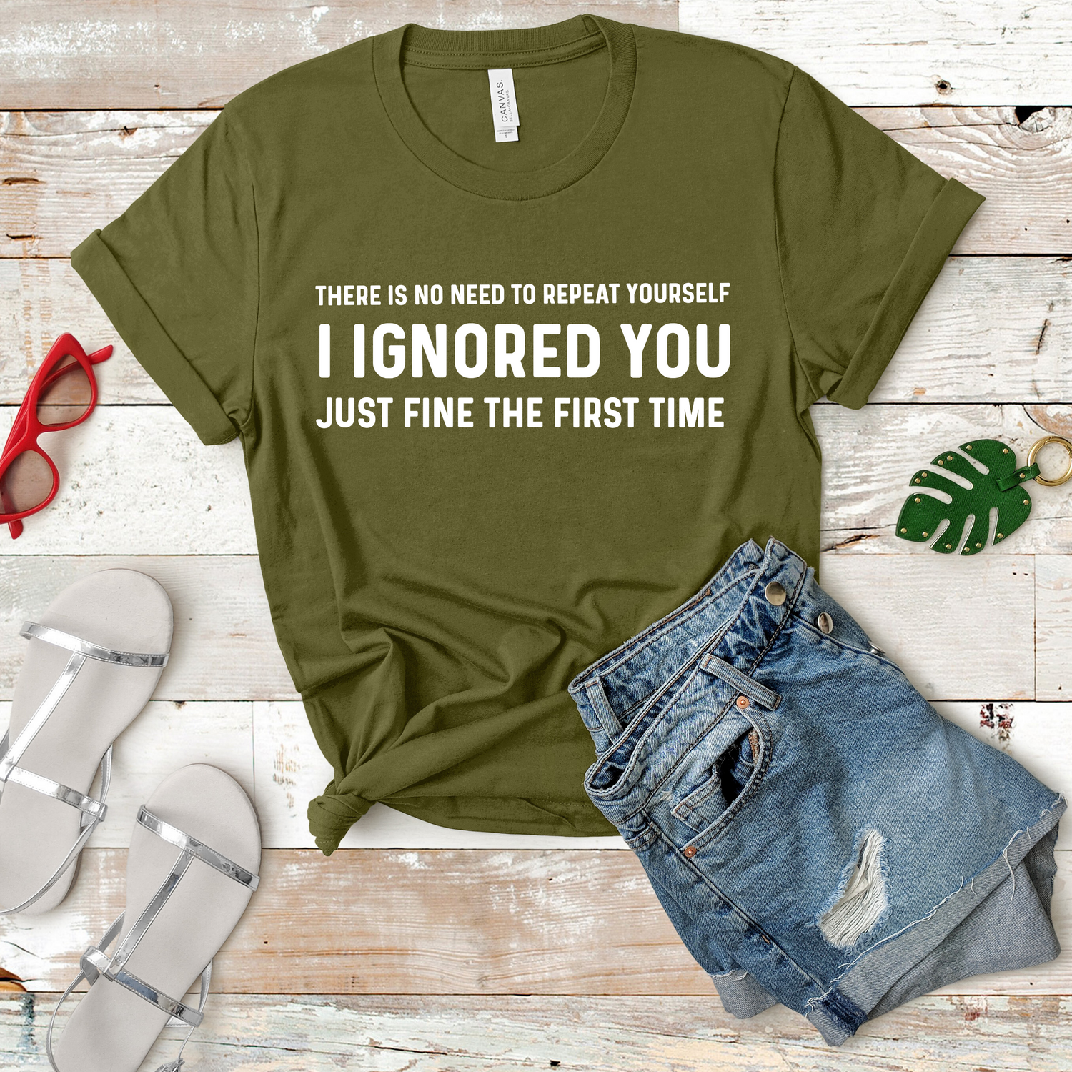 There Is No Need To Repeat Yourself I Ignored You Introvert Shirt - Teegarb