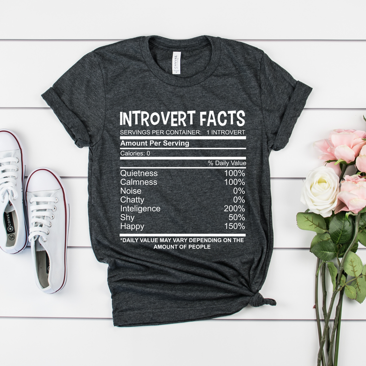 Introvert Facts Shirt