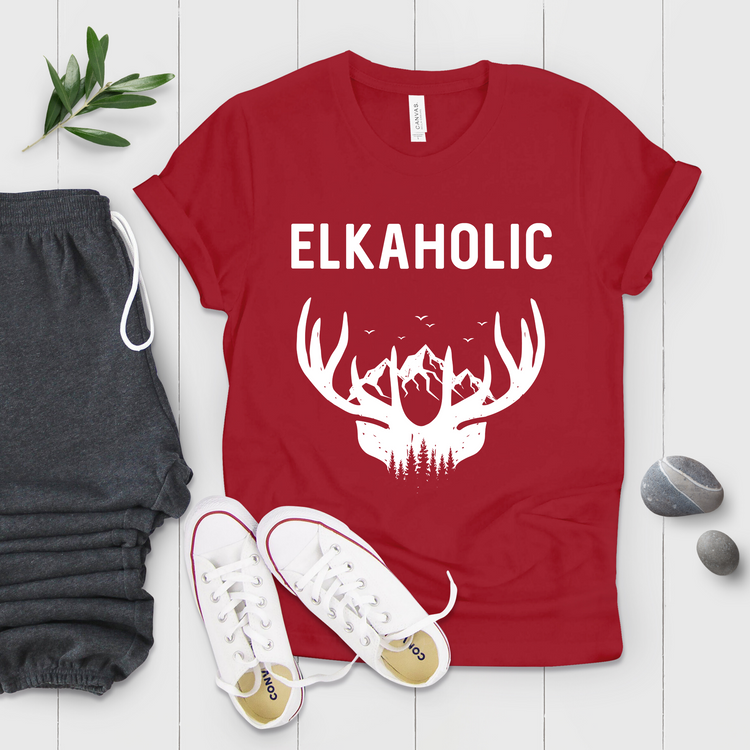 Elkaholic Elk Hunting Shirt