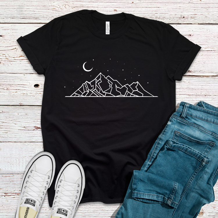 Minimalist Geometry Music Camping Shirt