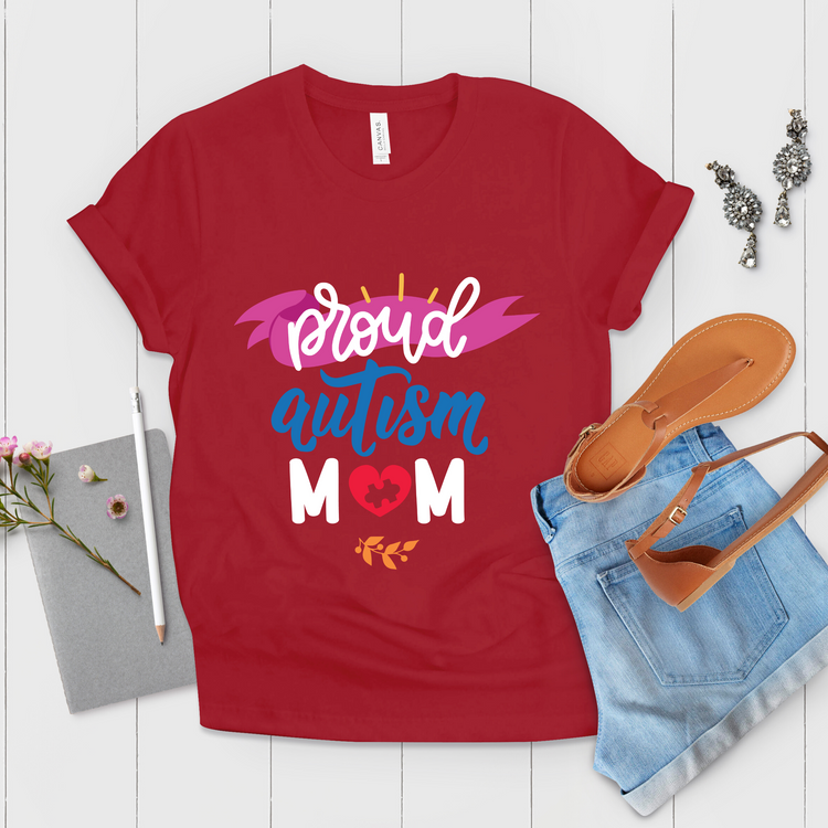 Loving Autism Mom Shirt