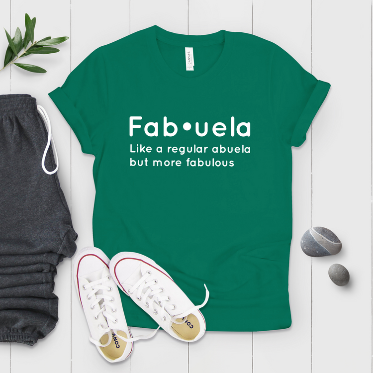 Fabuela Definition Grandma Shirt