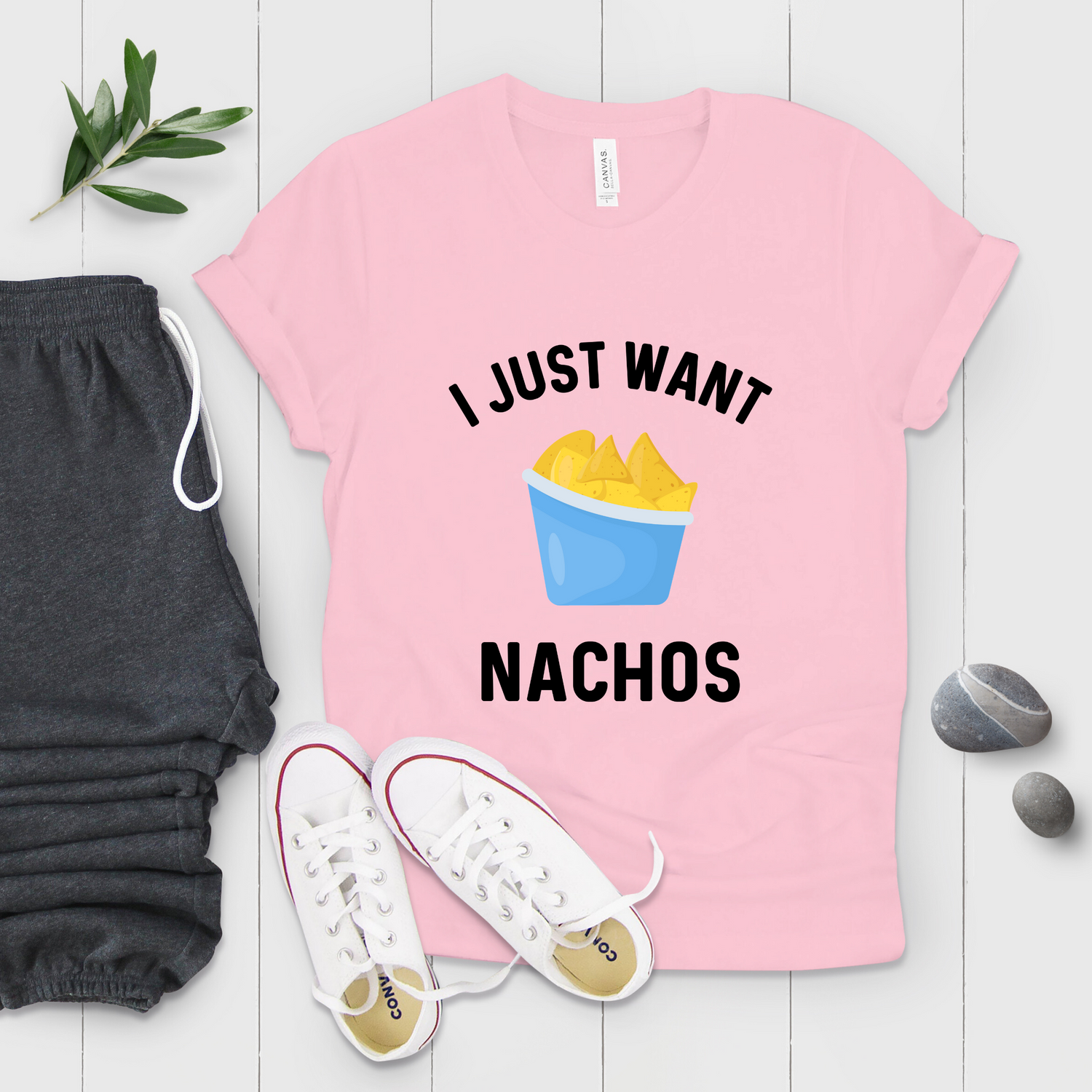 I Just Want Nachos Cinco De Mayo Taco Foodie Shirt - Teegarb