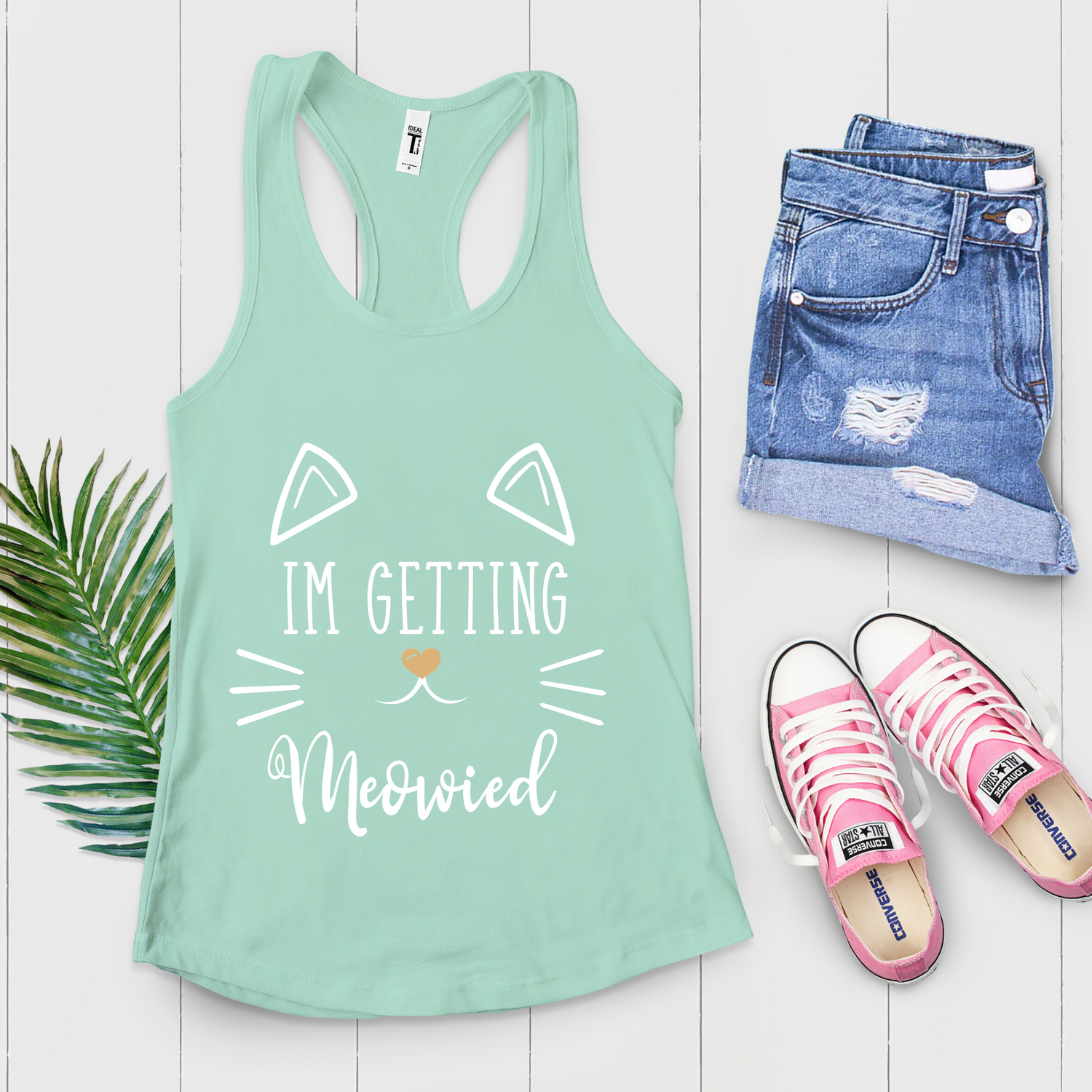 I'm Getting Meowied Bride To Be Tank Top - Teegarb