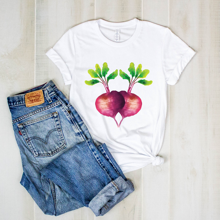 Beet Vegetable Plant Shirt - Teegarb