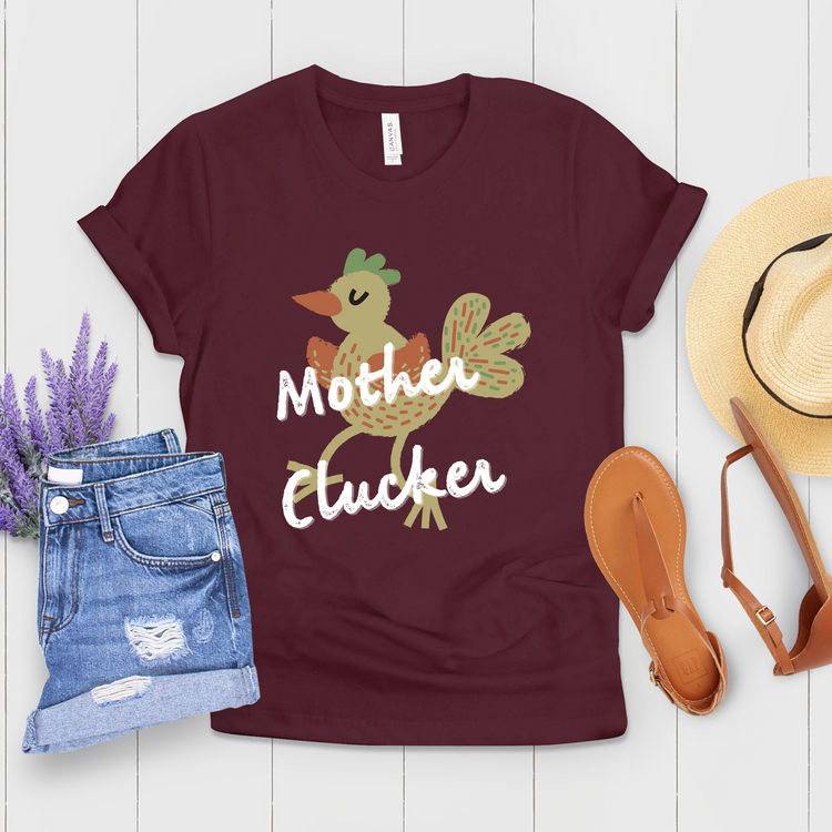 Funny Mother Cluckers Farmer Sarcasm Shirt - Teegarb