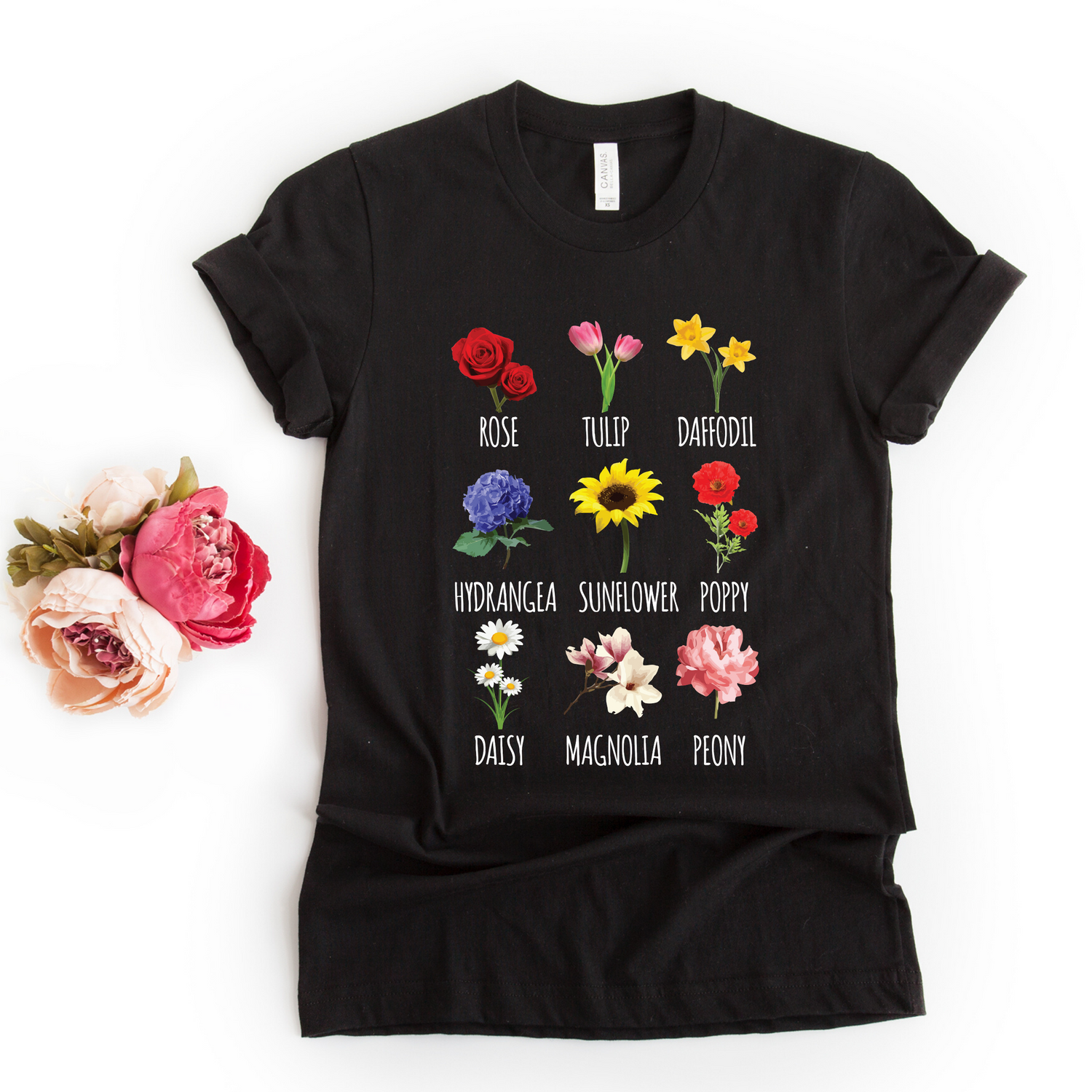 Spring Flower Botanical Shirt - Teegarb
