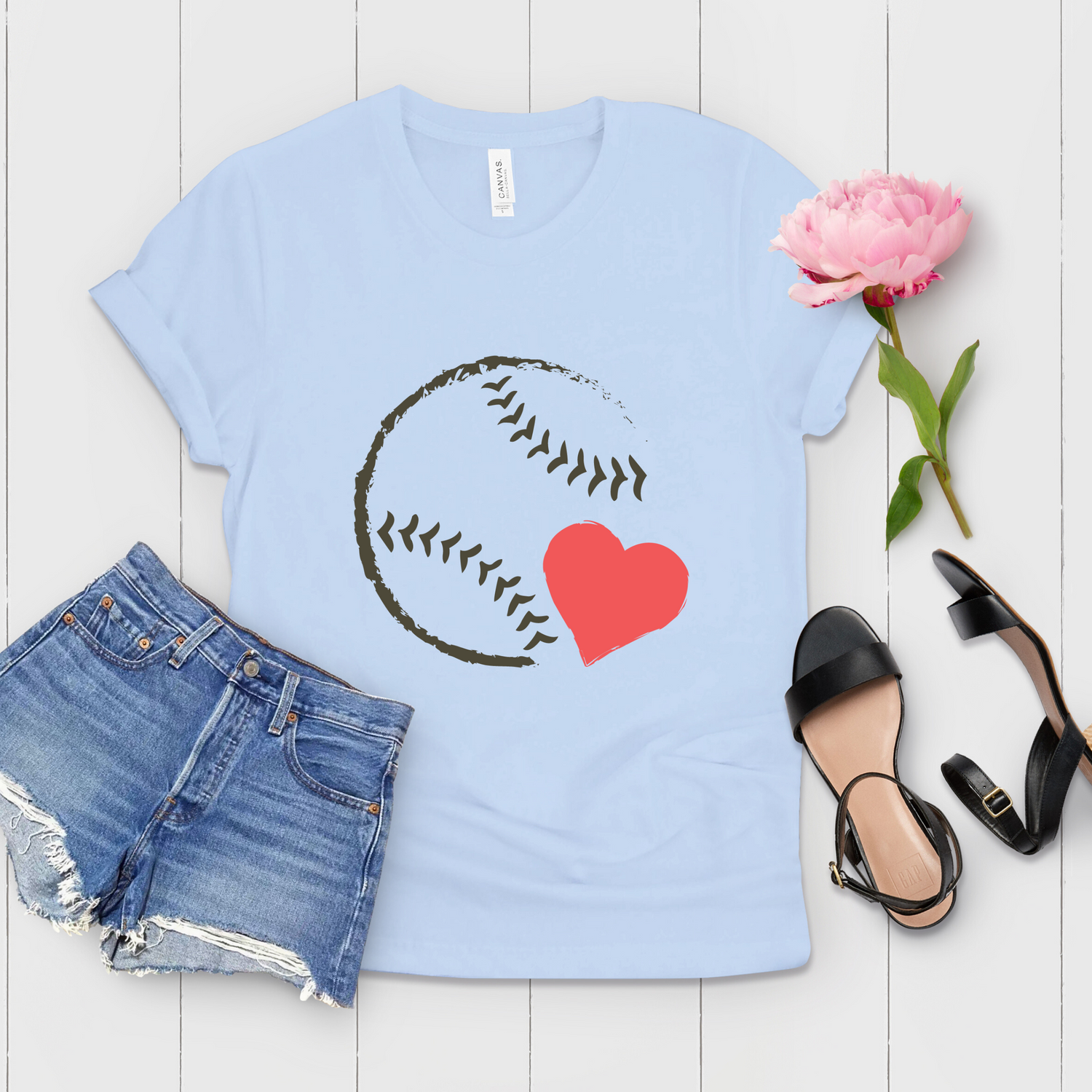 I Love Baseball Mom Shirt - Teegarb