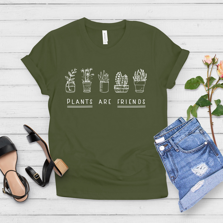 Plants Are Friends Vegan Shirt - Teegarb