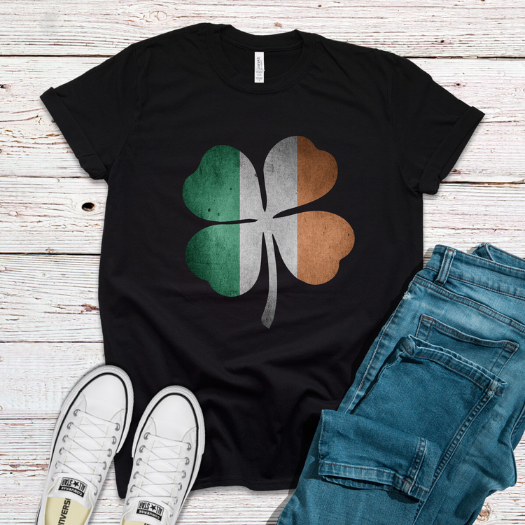 St Patrick Day Luck of the Irish Ireland Flag Shirt