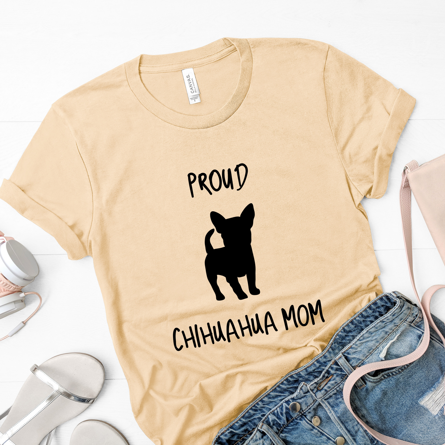 Proud Chiuhuahua Mom Dog Lover Shirt - Teegarb