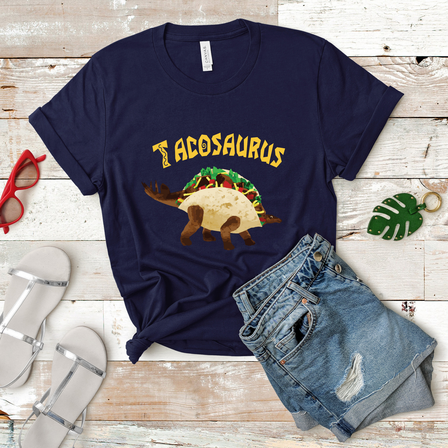 Tacosaurus Dinosaur Funny Tacos And Tequila Cinco De Mayo Shirt - Teegarb