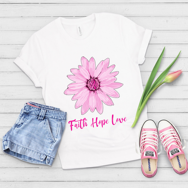 Faith Hope Love Motivational Inspirational Kindness Shirt - Teegarb