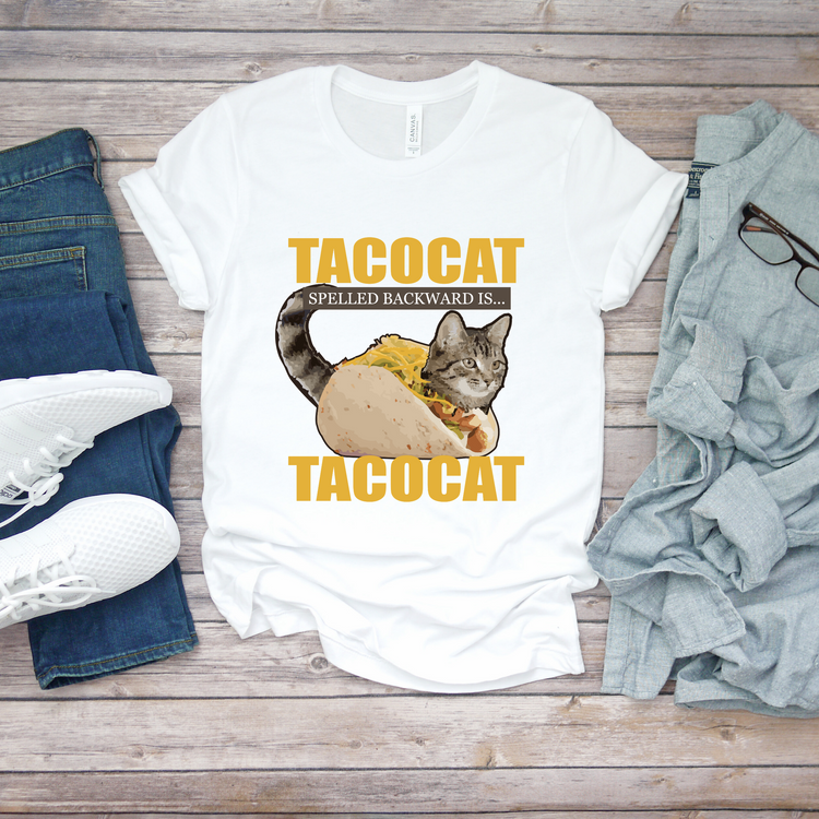 Tacocat Funny Nachos Tacos And Tequila Cinco De Mayo Foodie Gift Shirt - Teegarb