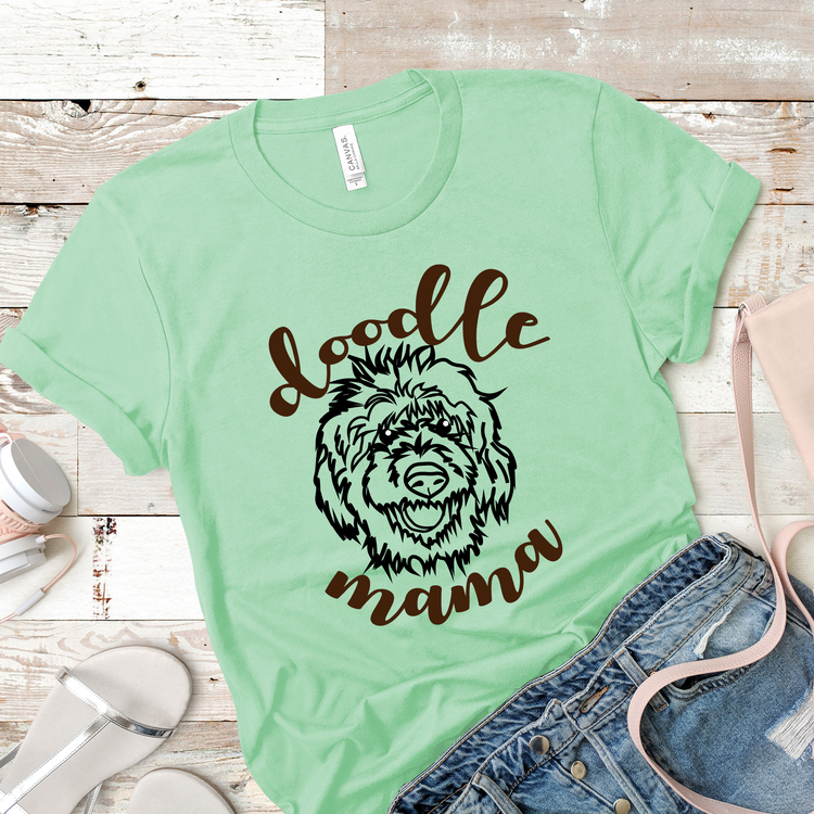 Doodle Mama Cute Dog Lover Shirt - Teegarb