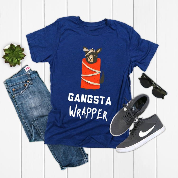 Gangsta Wrapper Chihuahua Lover Shirt - Teegarb