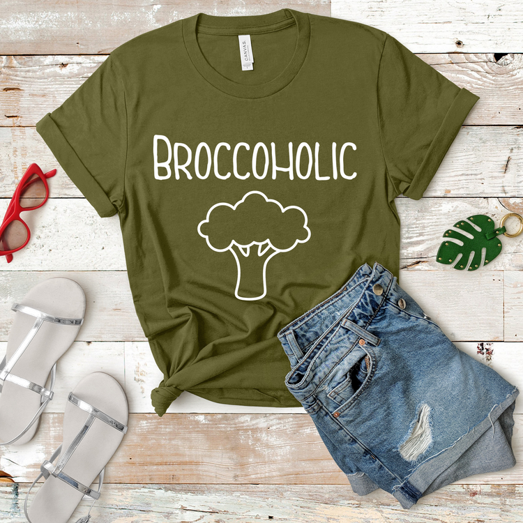 Broccoholic Plant Vegetarian Shirt - Teegarb