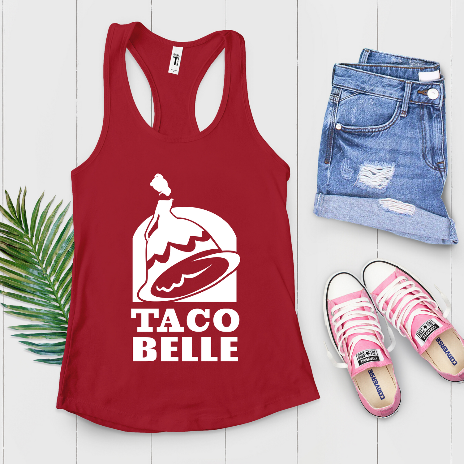 Taco Belle Cinco De Mayo Festival Tank Top - Teegarb