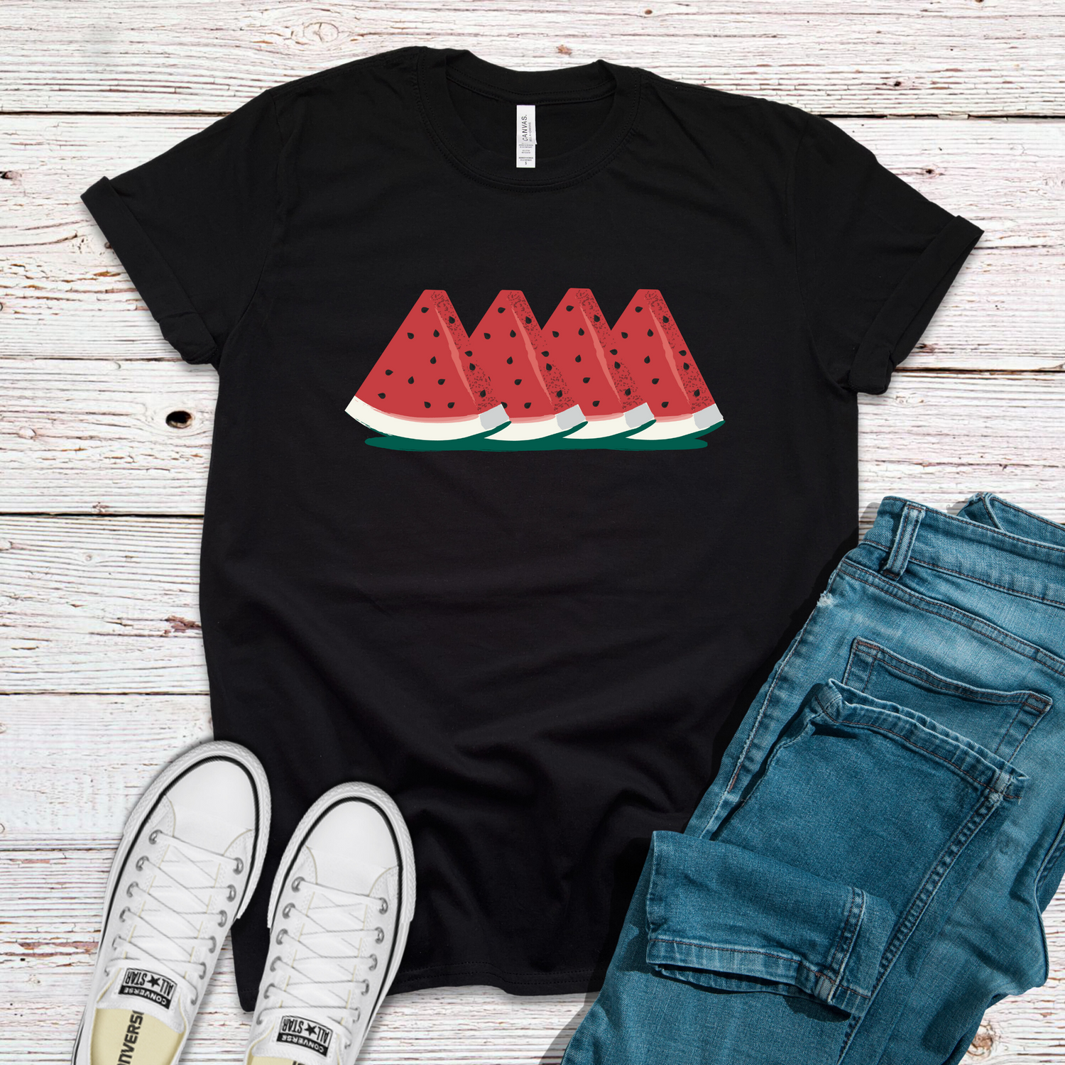 Sliced Watermelons Fruit Shirt - Teegarb