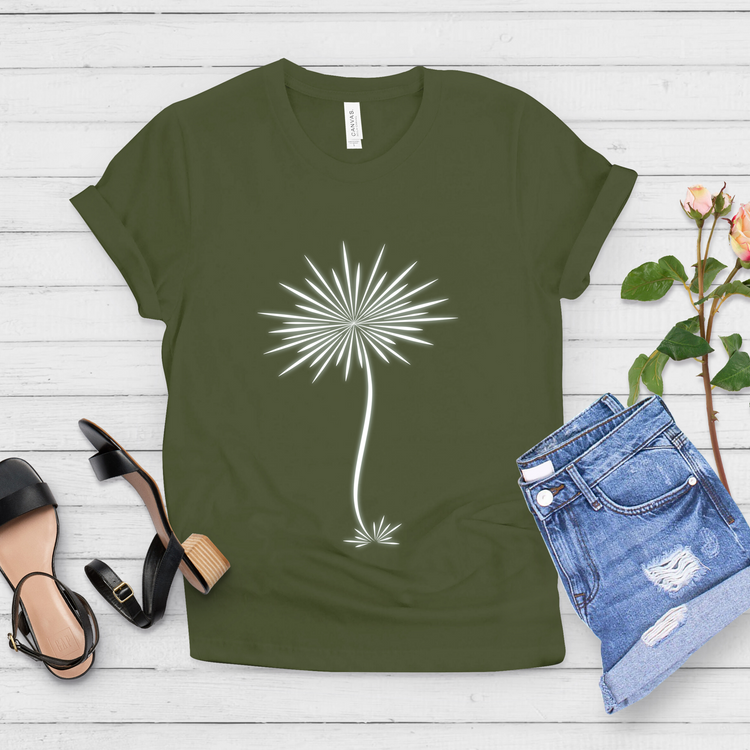 Dandelion Blossom Botanical Garden Shirt - Teegarb