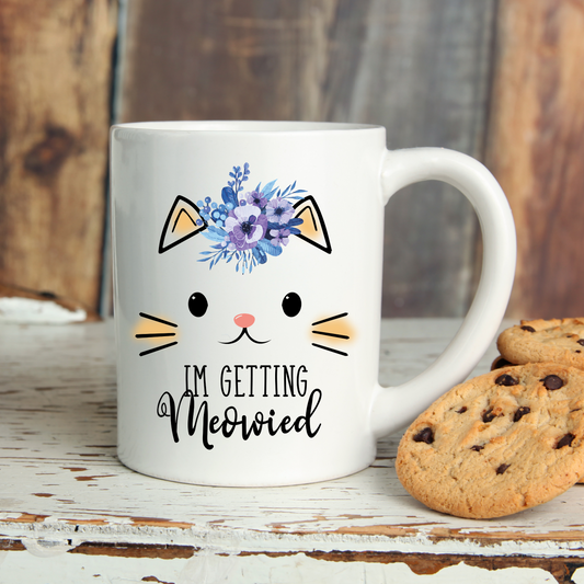 I'm Getting Meowied Engagement Mug Bridal Shower Gift