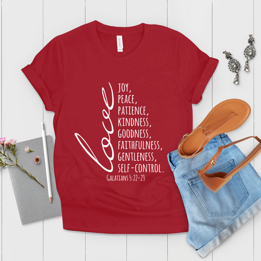 Fruit Of The Spirit Christian Shirt - Teegarb