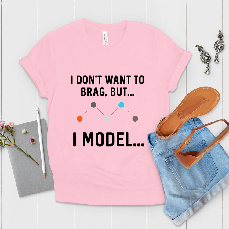 Don't Wannna Brag But I Model Shirt Computer Science Shirt