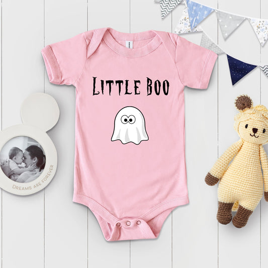 Little Boo Baby Bodysuit Thanksgiving Family Matching Outfit